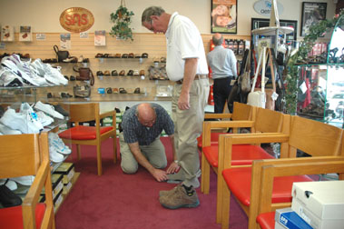 Shoe Fitting by Comfort Wide Shoes